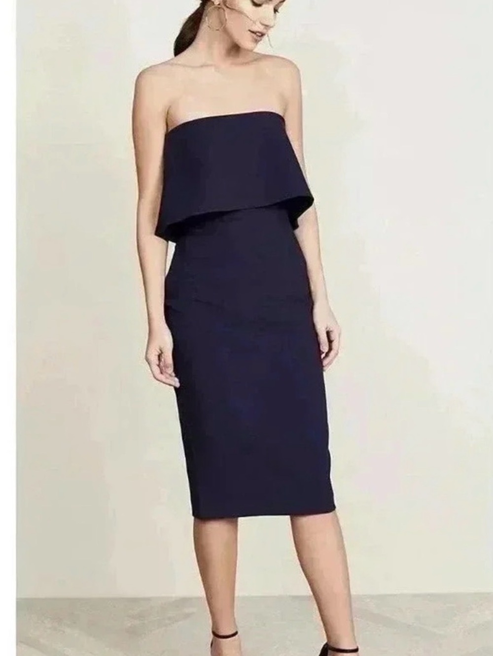 Likely Driggs dress in navy